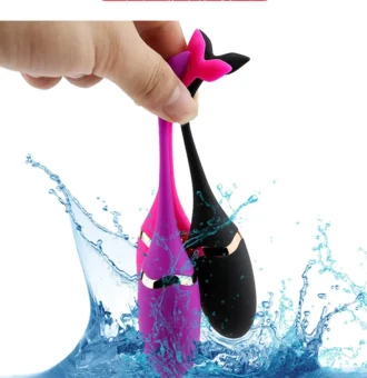 10 Frequency USB Charging Fish Shape Wireless Remote Control Vibrating Egg for Women EPTBV-022 Product Image