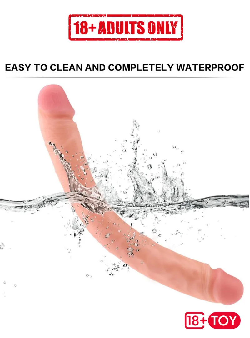 Flexible Double Dong Strapless Dildo For Female Sex EPTNVD-001 Gallery Image_3