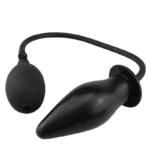 Inflatable Anal Butt Plug Black EPTAD-015