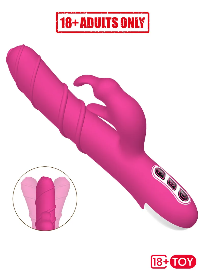 Khalifa Silicone Rabbit Vibrator USB Rechargeable EPTRV-009 Gallery Image_1