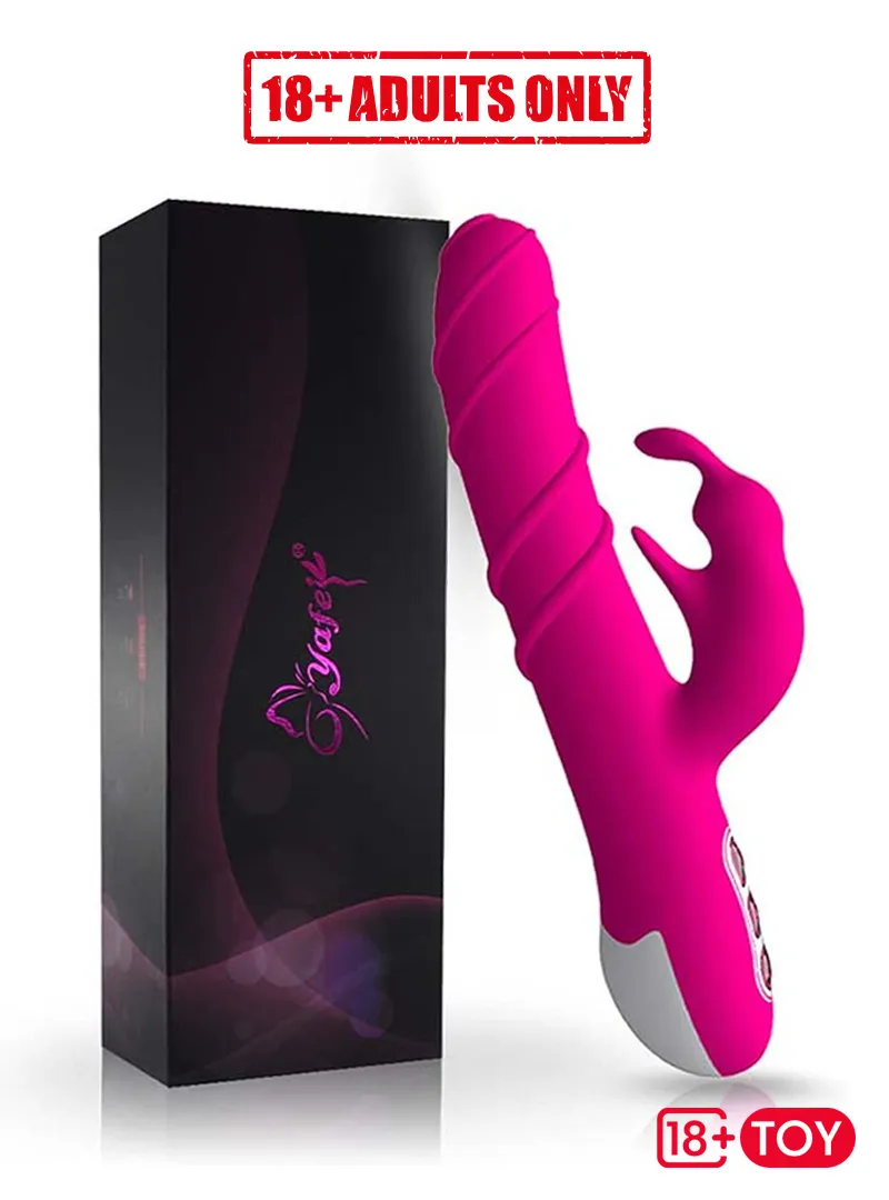 Khalifa Silicone Rabbit Vibrator USB Rechargeable EPTRV-009 Product Image