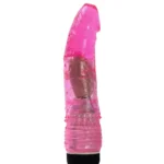 Long Tough Jelly Vibrating Dildo Toy