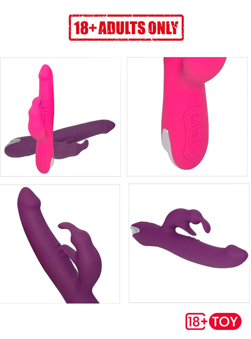 Paula Rotating Rabbit Vibrator EPTRV-010 Gallery Image_2