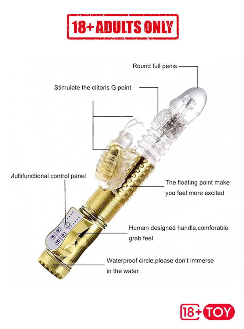 Thrusting Up And Down Rabbit Vibrator EPTRV-019 Gallery Image_2