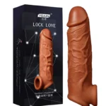 Extreme Pleasure Penis Sleeve Condom with packaging box