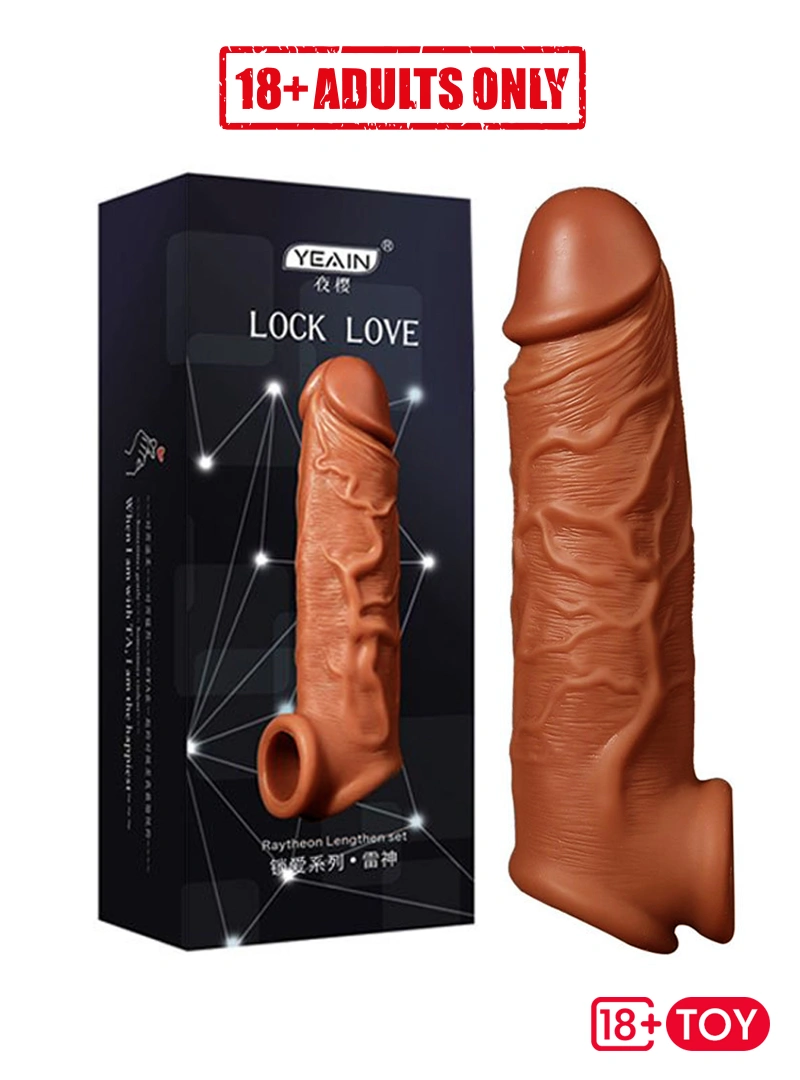 Extreme Pleasure Penis Sleeve Condom with packaging box