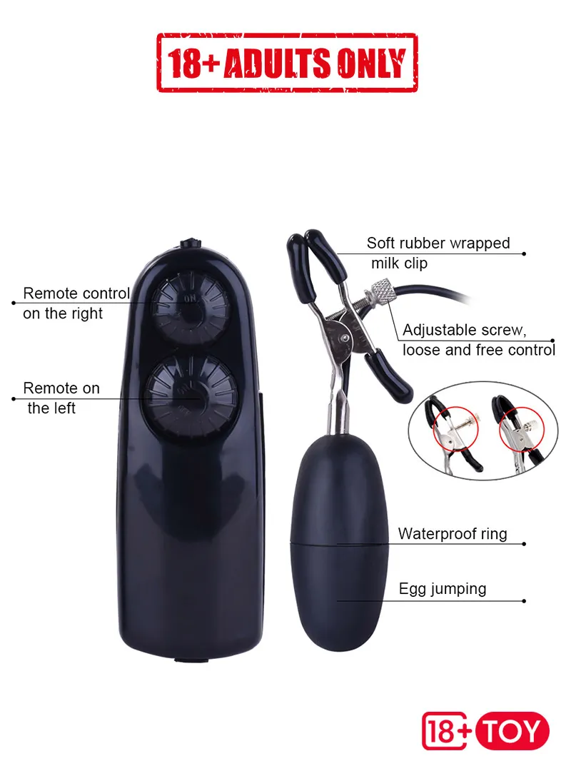 Nipple Clamp Vibrator EPTNV-002 Gallery Image_3