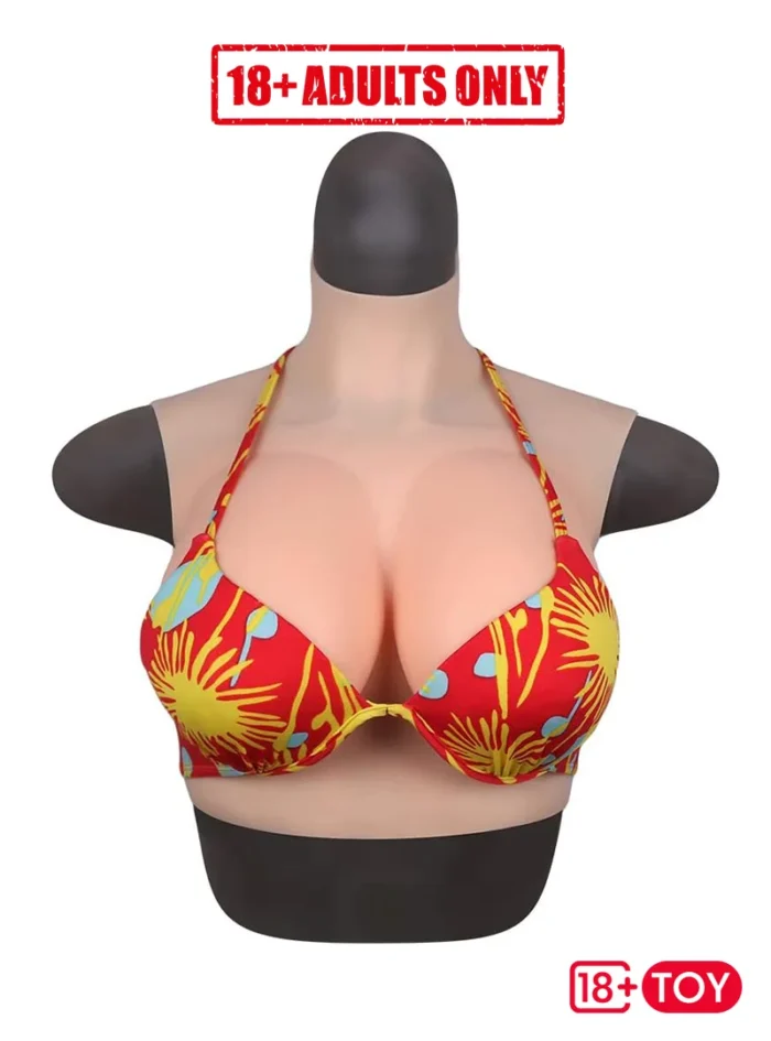 Realistic silicone breast forms for crossdressers – soft, natural fake boobs