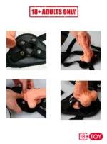 Strap on for men and women with hollow design