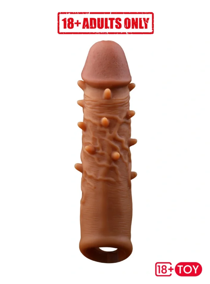 Close-up of dragon condom texture
