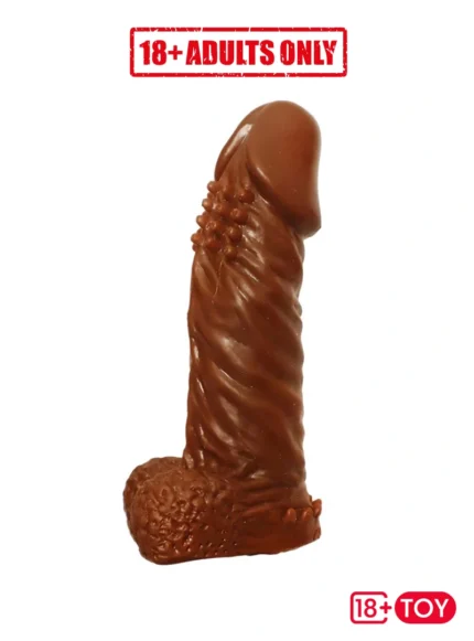 JCB Condom Left View – Reusable Silicone Washable Condom